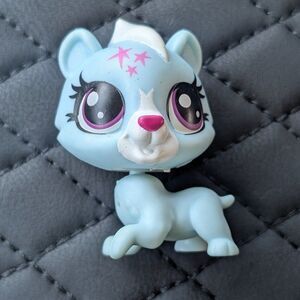 LPS Littlest Pet Shop Snowflake Pawson Polar Bear (#4019) Pet Fest Pawza Hotel